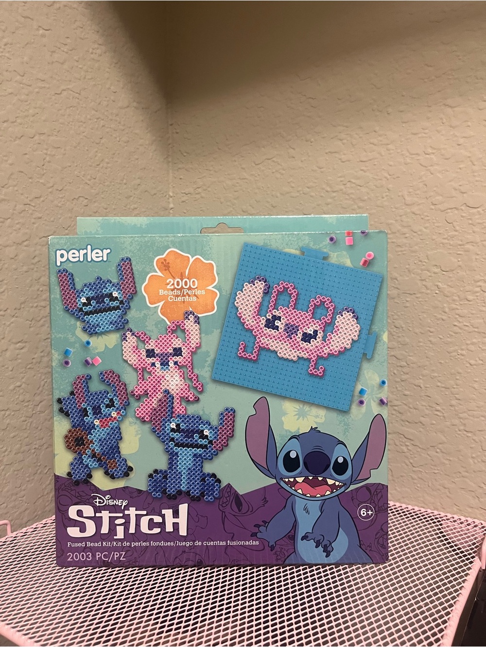 Perler Disney Stitch Fused Bead Kit 2003 pcs Brand New, Open Box